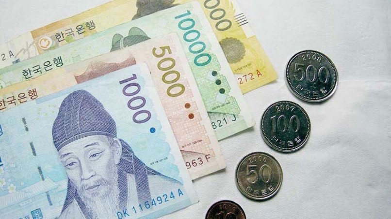 Biểu đồ biến động tỷ giá 1000 Won đổi tiền Việt Nam theo thời gian