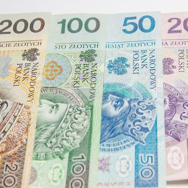Các mệnh giá tiền giấy Ba Lan
