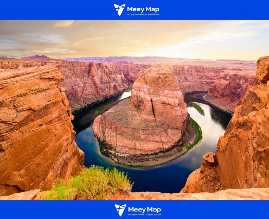 Hẻm núi Grand Canyon, kỳ quan thiên nhiên trên bản đồ địa hình nước Mỹ