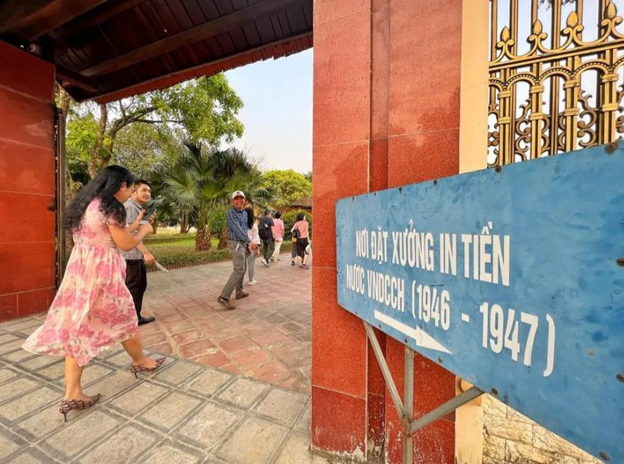 Khu di tích Nhà máy in tiền lịch sử được phục dựng sau chiến tranh