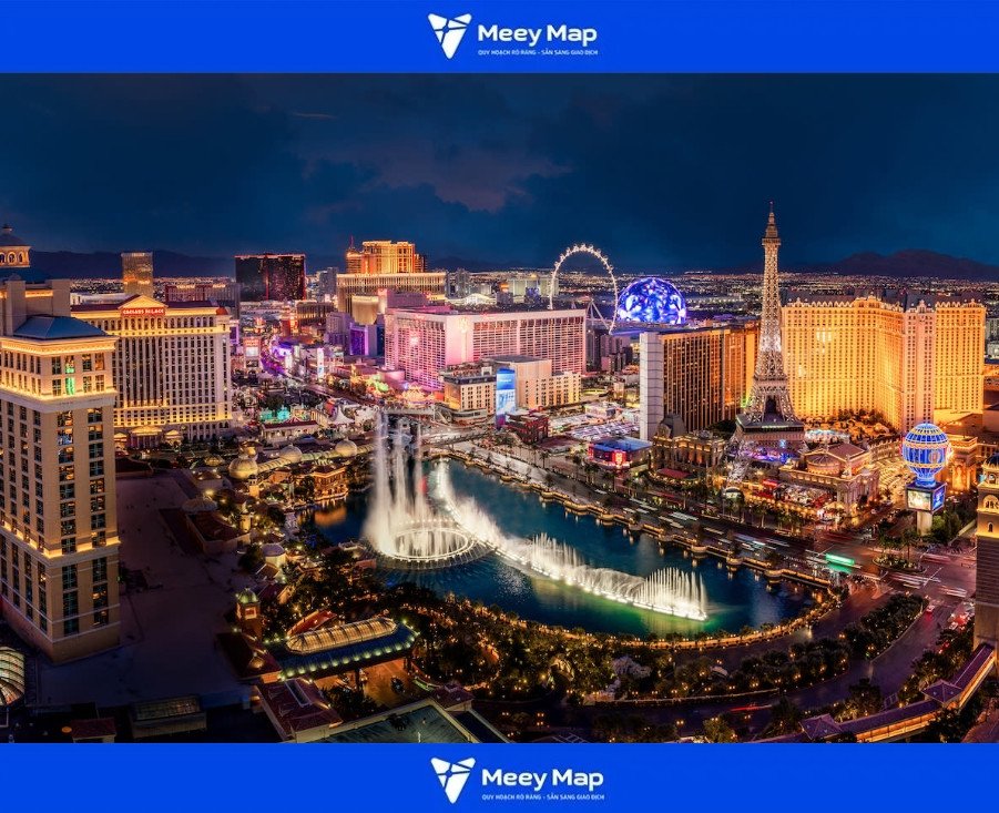 Las Vegas, thành phố giải trí nổi tiếng trên bản đồ nước Mỹ