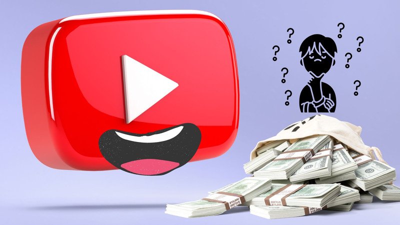 Một Youtuber đang livestream trên nền tảng YouTube với 1 triệu lượt xem