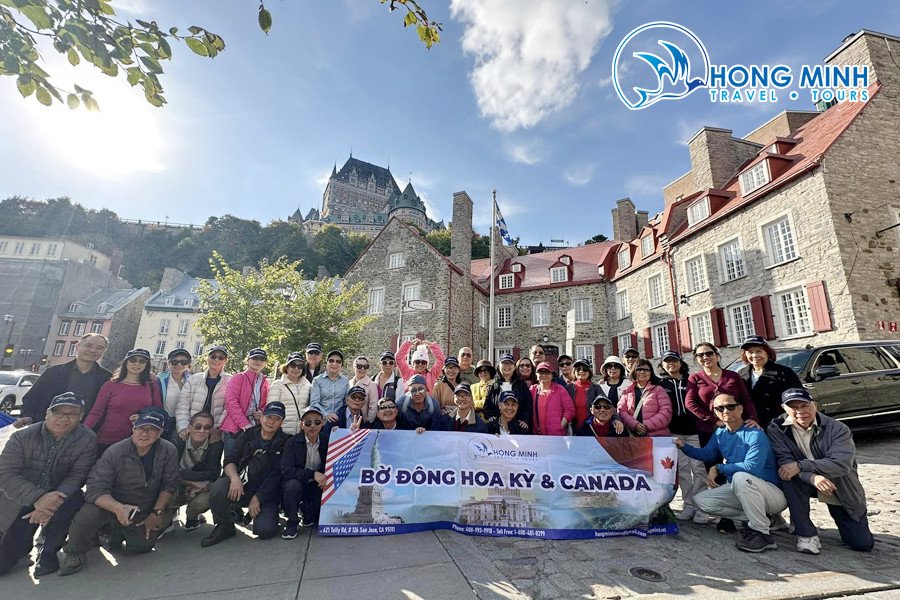 Nét kiến trúc Pháp cổ kính tại Montreal và Quebec City, Canada.