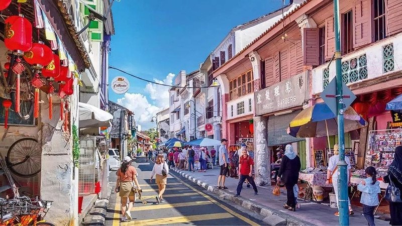 Nghệ thuật đường phố độc đáo tại George Town, Penang