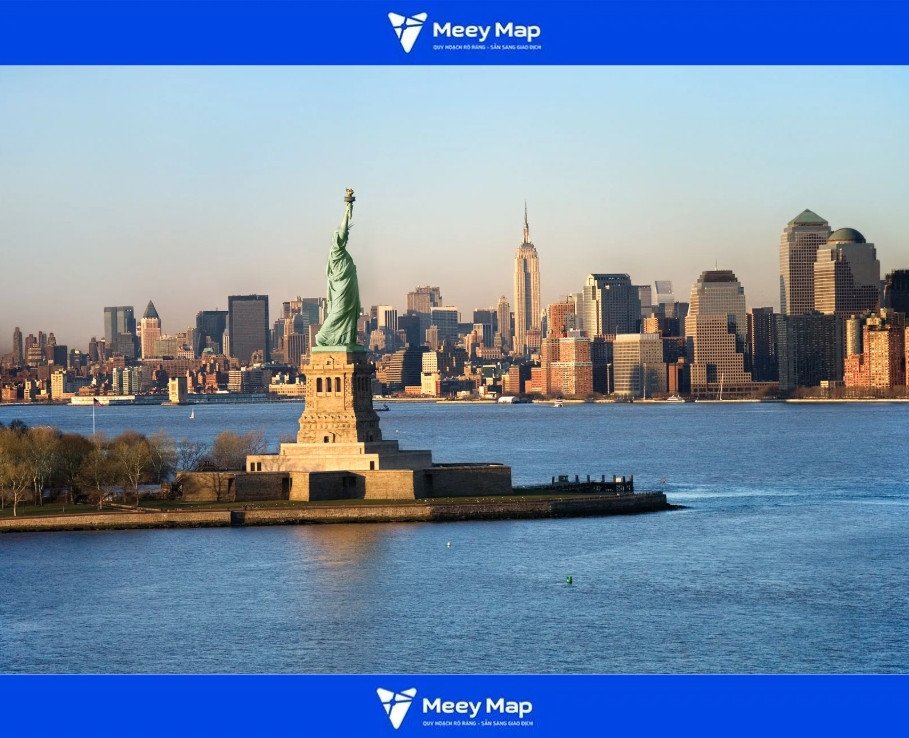 Thành phố New York, một điểm đến nổi bật trên bản đồ nước Mỹ