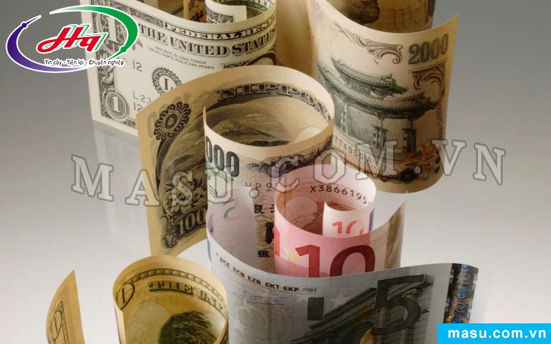 Tiền Đô la Mỹ khi đổi qua các ngoại tệ khác