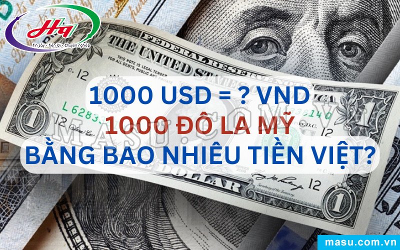 Tiền đô la Mỹ với các mệnh giá khác nhau