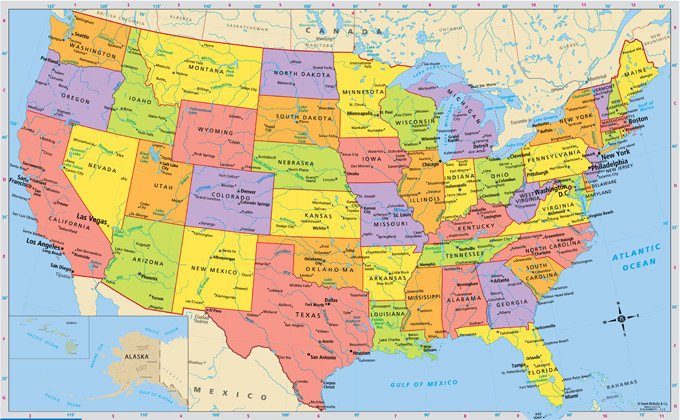 Toàn cảnh một góc thủ đô Washington D.C., trung tâm chính trị quan trọng của Hoa Kỳ.