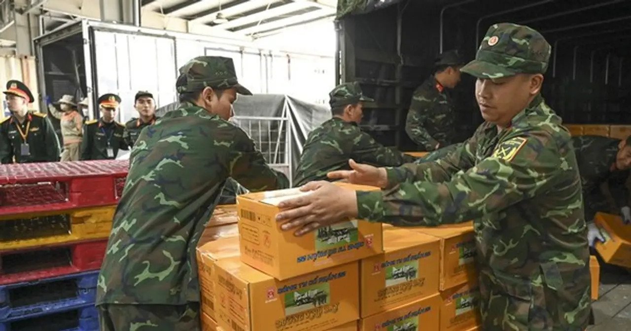 Đội cứu hộ Việt Nam chuẩn bị triển khai nhiệm vụ hỗ trợ nạn nhân động đất tại Myanmar