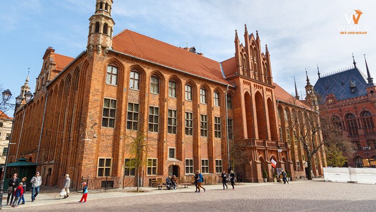 Những tòa nhà cổ kính ở Toruń, Ba Lan