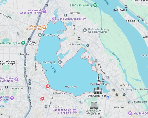 Đi Hết 1 Vòng Hồ Tây Bao Nhiêu Km?