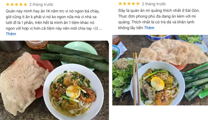 Mì Quảng Sâm – Mì Quảng Ngon Sài Gòn