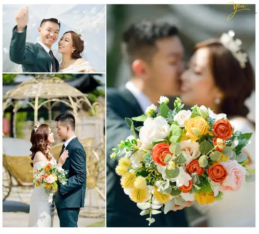 Chụp Ảnh Cưới Phong Cảnh Đẹp Nhất Hà Nội Tại Phim Trường Smiley Ville 2021: Cặp Nghĩa - Hồng
