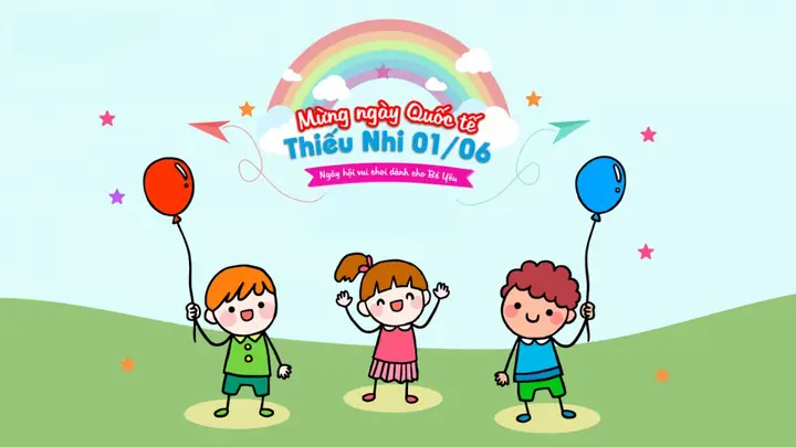 Background Ngày Quốc Tế Thiếu Nhi 6