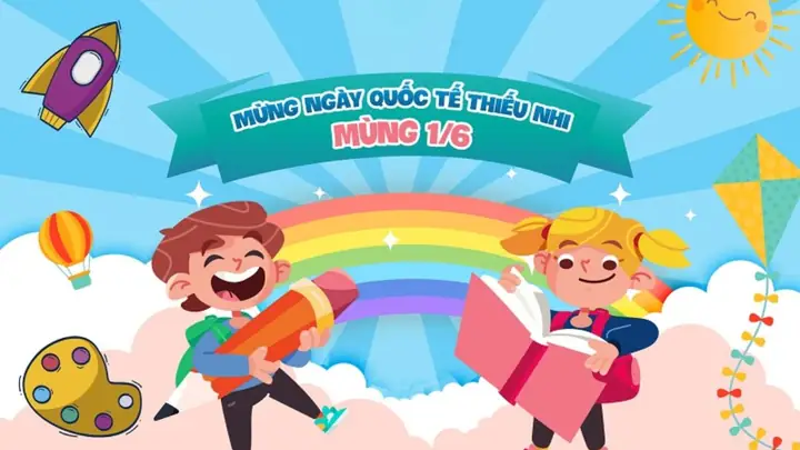 Background Ngày Quốc Tế Thiếu Nhi 5