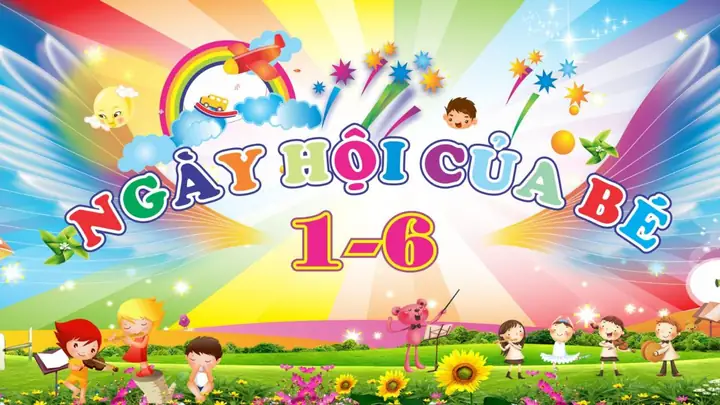 Background Ngày Quốc Tế Thiếu Nhi 10