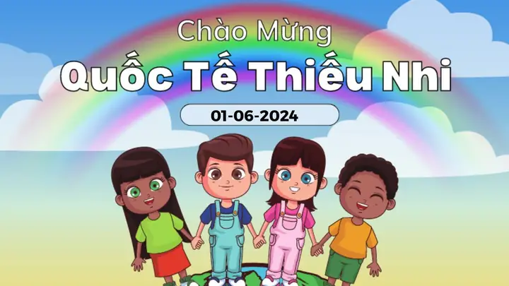 Background Ngày Quốc Tế Thiếu Nhi 2
