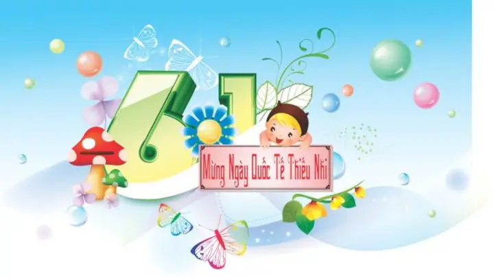20 Mẫu Background Ngày Quốc Tế Thiếu Nhi Đẹp, Thu Hút