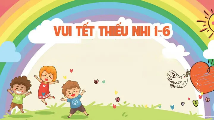Background Ngày Quốc Tế Thiếu Nhi 1