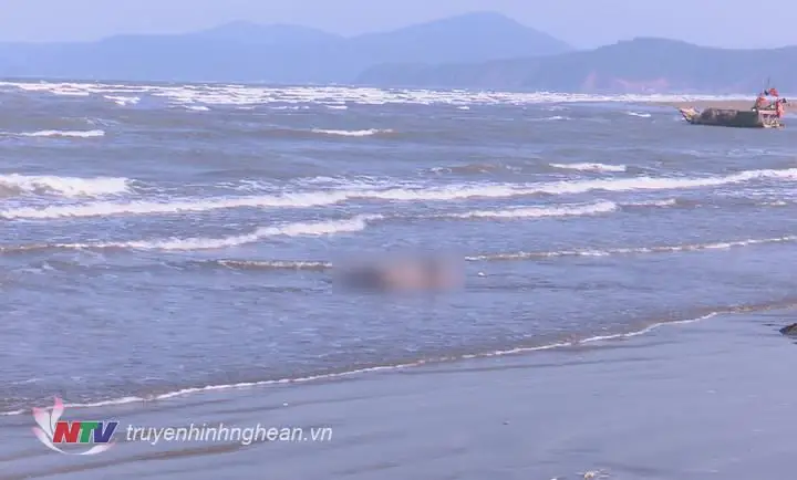 Phát Hiện Thi Thể Người Đàn Ông Trôi Dạt Trên Bãi Biển Diễn Châu