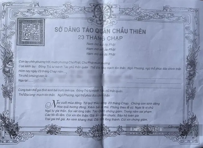 Bài Cúng Ông Công Ông Táo Năm 2022 Số 1