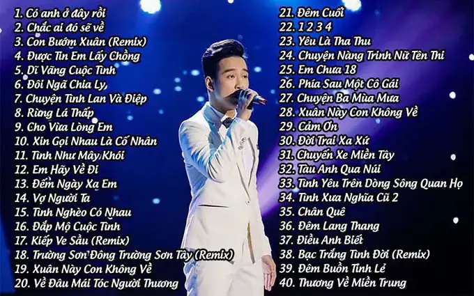 Những Bài Hát Karaoke Hay Nhất, Dễ Hát Đạt Được 100 Điểm Cho Nam