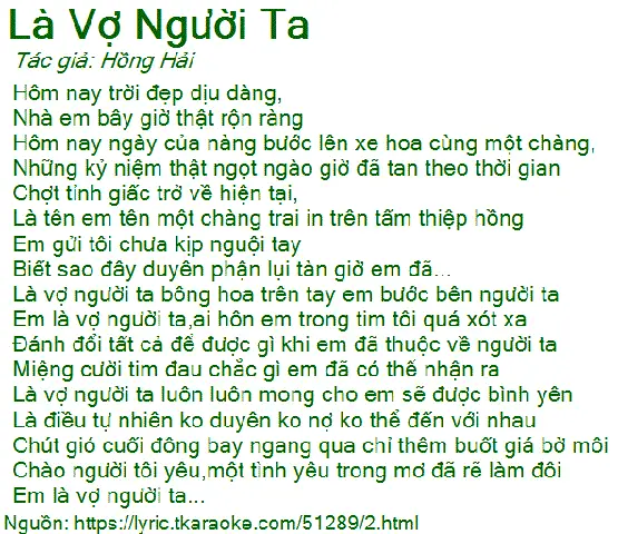 Bài Hát "giờ Em Đã Làm Vợ Người Ta": Câu Chuyện Về Tình Yêu, Nỗi Đau Và Sự Trưởng Thành