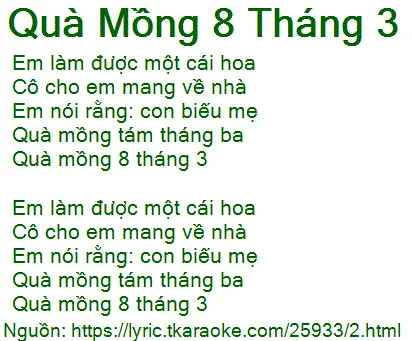 Bài Hát Ngày Mùng 8 Tháng 3 - Lời Ca Ngợi Sắc Hồng Việt Nam
