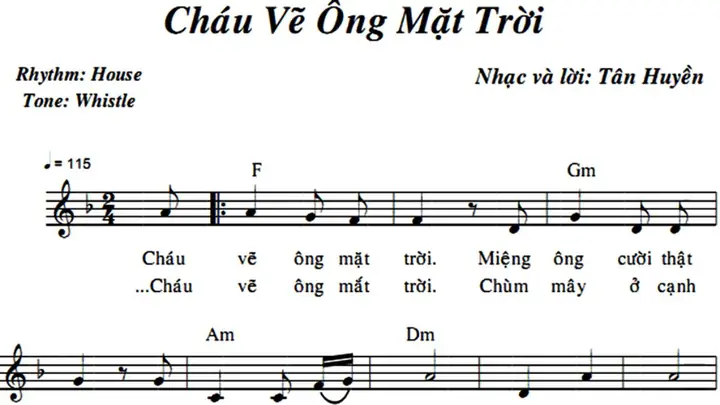 Cháu Vẽ Ông Mặt Trời
