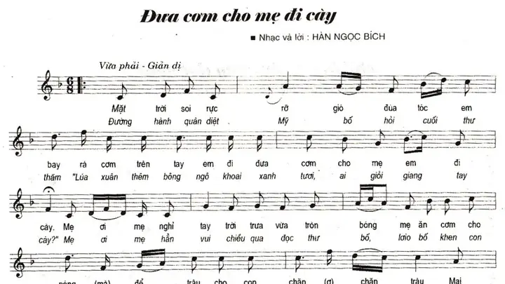 Đưa Cơm Cho Mẹ Đi Cày