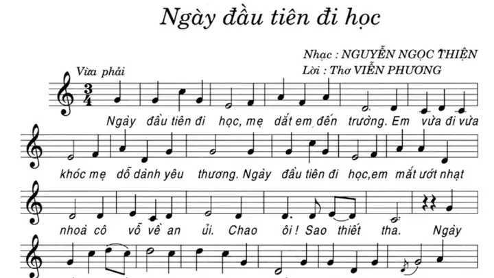Ngày Đầu Tiên Đi Học