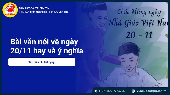 Bài Văn Nói Về Ngày 20/11 Top 10+ Mẫu Tri Ân Thầy Cô Hay Bài Văn Nói Về Ngày 20/11 Top 10+ Mẫu Tri Ân Thầy Cô Hay