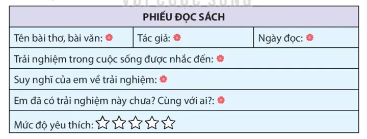 Bài Thơ Về Trải Nghiệm Cuộc Sống