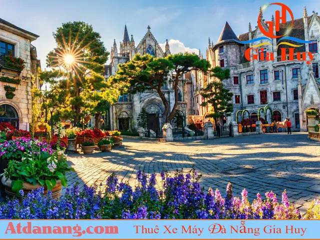 Khu Le Jardin – Chùa Linh Ứng & Vườn Hoa Tình Yêu
