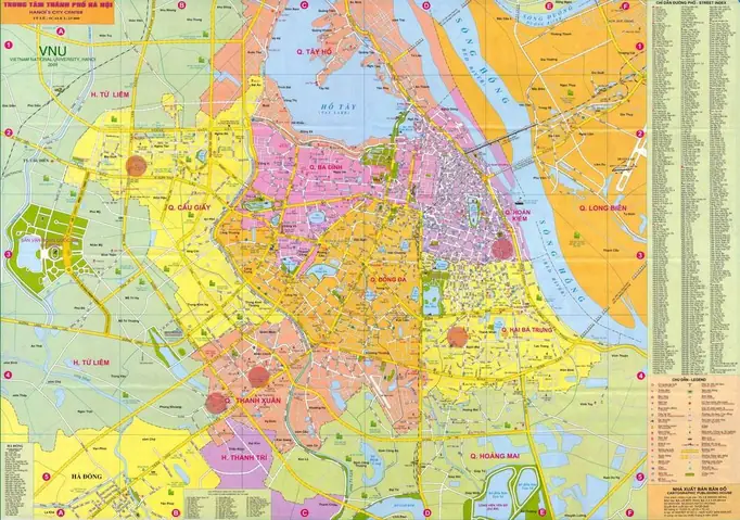 Bản Đồ Giao Thông Hà Nội