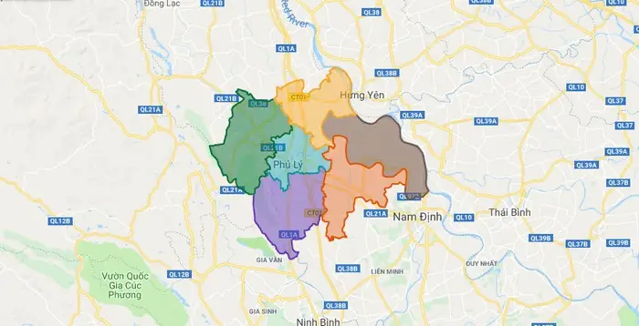Bản Đồ Hành Chính Tỉnh Hà Nam Cũ Trước 2025 - Đầy Đủ Và Chi Tiết ...