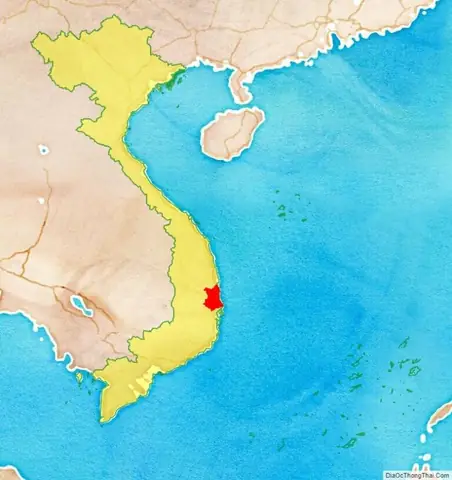 Vị Trí Địa Lý Phú Yên Trên Bản Đồ Việt Nam