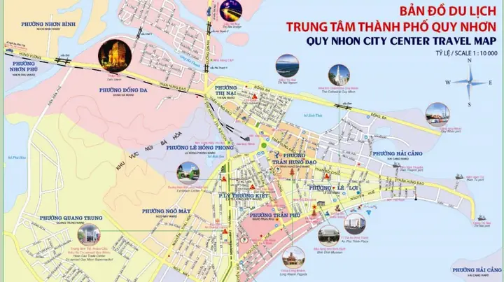 Bản Đồ Đường Đi Thành Phố Quy Nhơn Bản Đồ Đường Đi Thành Phố Quy Nhơn