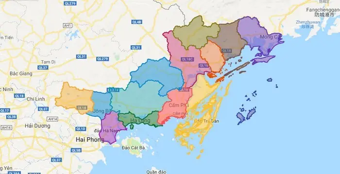 Bản Đồ Hành Chính Tỉnh Quảng Ninh Cũ Trước 2025 - Đầy Đủ Và Chi ...