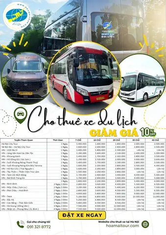 Bảng Giá Thuê Xe Du Lịch Bảng Giá Thuê Xe Du Lịch