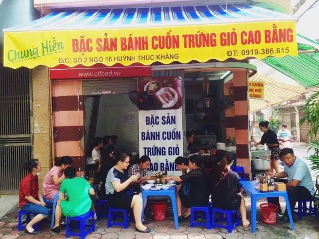 Bánh Cuốn Cao Bằng Hà Nội Huỳnh Thúc Kháng – Quán Chung Hiền