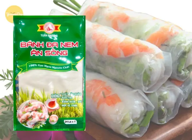 Bánh Đa Nem Cuốn Ăn Sống: Đặc Sản Dân Dã, Hấp Dẫn Từ Hương Vị Truyền Thống