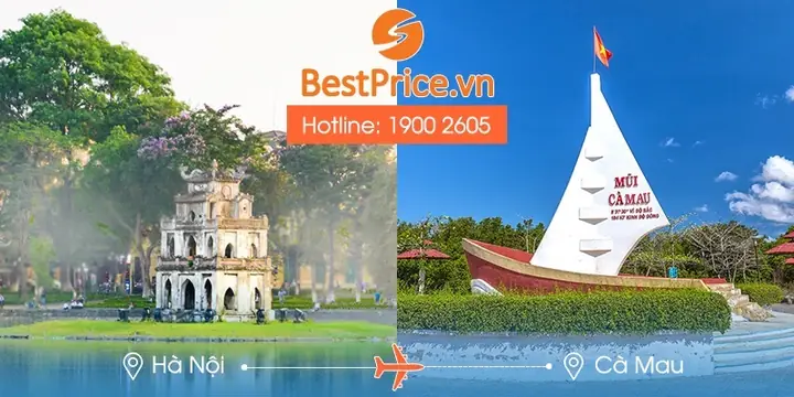 Thông Tin Vé Máy Bay Cà Mau Đi Hà Nội