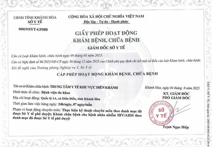Bệnh Viện Đa Khoa Diên Khánh