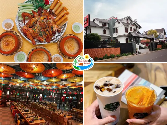 Các Địa Điểm Ăn Uống, Vui Chơi Gần Biệt Thự Hằng Nga Đà Lạt