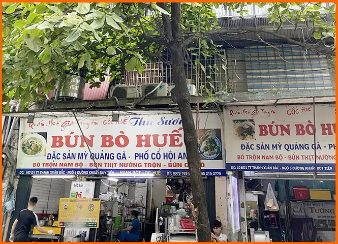 Bún Bò Huế Nguyễn Quý Đức: Hương Vị Cổ Truyền Giữa Lòng Thủ Đô