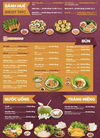 Danh Mục Tráng Miệng Gây Ấn Tượng