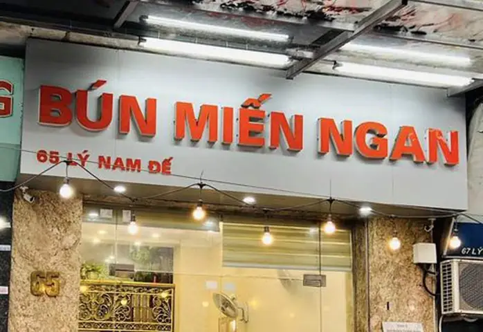 Bún Ngan 65 Lý Nam Đế: Hương Vị Đậm Đà Giữa Lòng Hà Nội