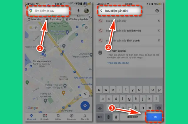 18. Cách Tìm Bưu Cục Gần Đây Trên Google Map 18. Cách Tìm Bưu Cục Gần Đây Trên Google Map