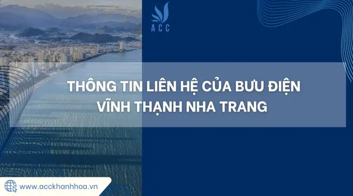 Bưu Điện Vĩnh Thạnh Nha Trang: Địa Chỉ, Giờ Làm Việc & Dịch Vụ Cần Biết